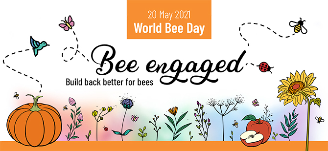 World Bee Day 21 Red Scientific